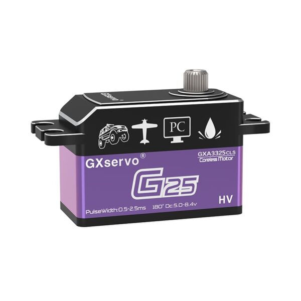 Industrial 25kg Micro Coreless Servo for 1/8 1/10 crawler