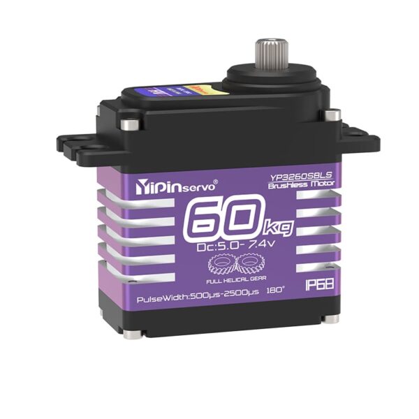 60kg Waterproof Brushless Servo for Ship Model