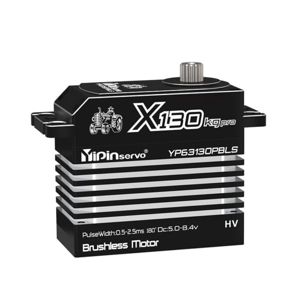 Industry 130kg Brushless Servo - For 1/6 remote control toy cars,robotics