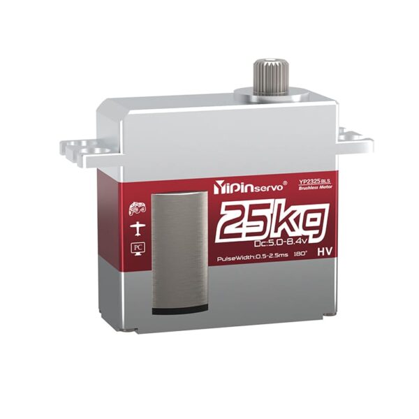 25kg Slim Brushless Servo for Small Industrial Equipment